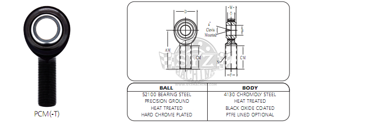 pcm rod end SYZ Rod Ends pcm rod end