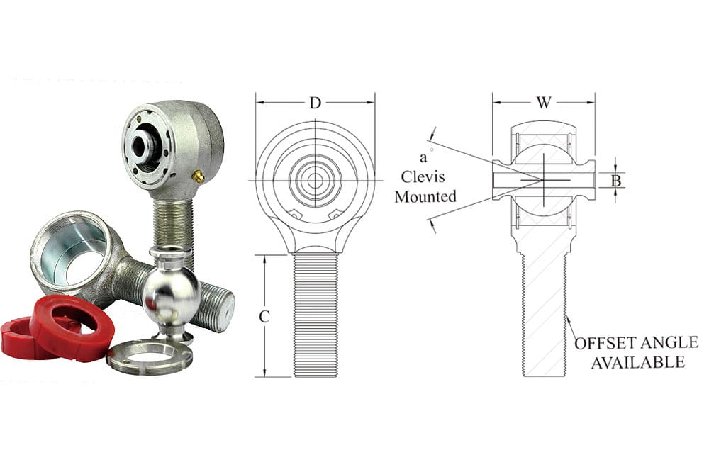 Adjustable Johnny Joint rebuildable flex joint