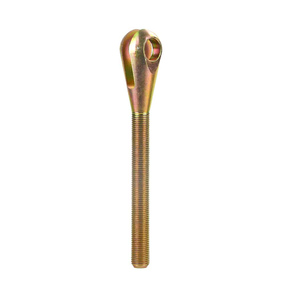 Buggy clevis limit strap clevis