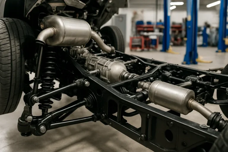 Lightweight automotive chassis optimized for joint compatibility