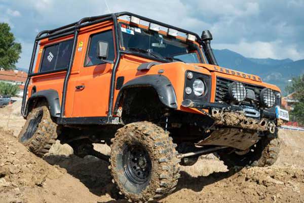 Johnny Joint on off-road control arm