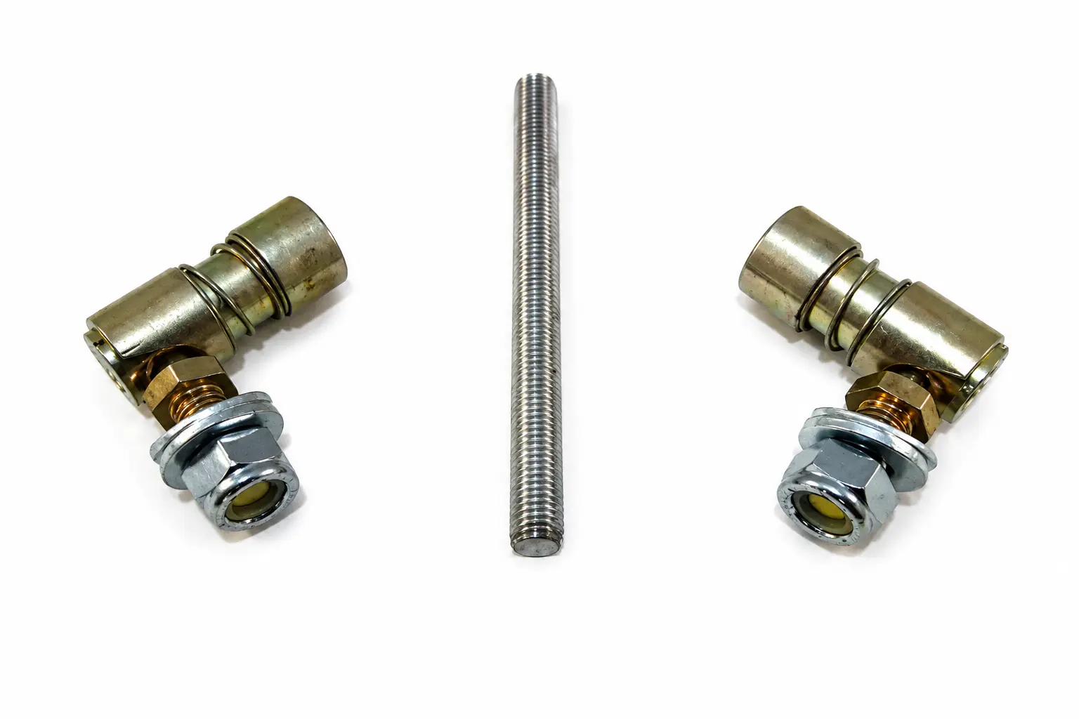 Double ball-joint linkage kit with compact ball joints